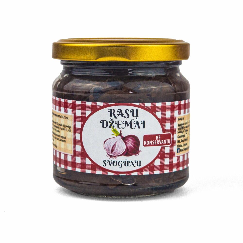 Klasikinis svogūnų džemas