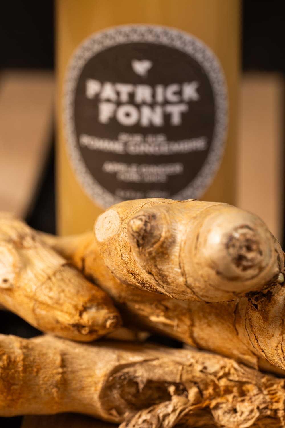 Patrick Font obuolių-imbiero sultys