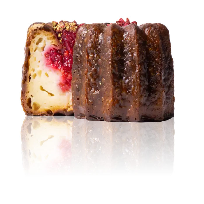 Kanelė su aviečių įdaru