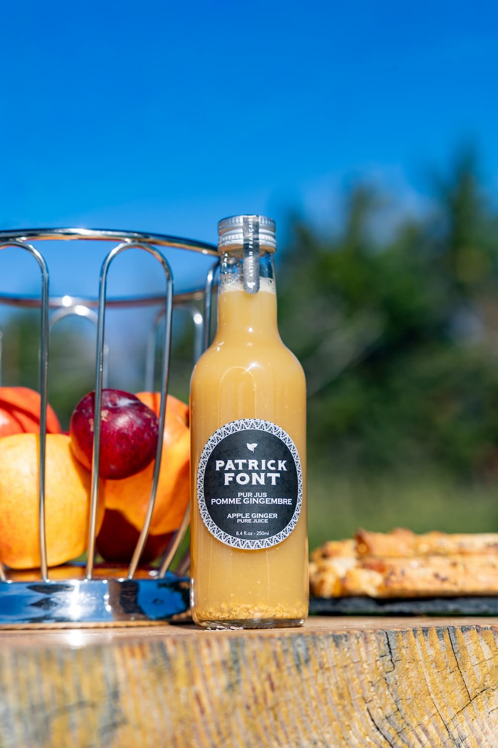 Patrick Font obuolių-imbiero sultys